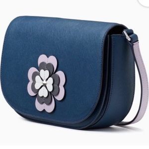 Kate Spade reiley spade flower appliqué crossbody